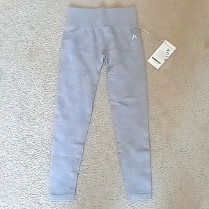 ACTA seamless grey/white camo leggings